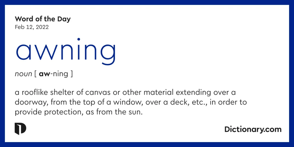awning-word